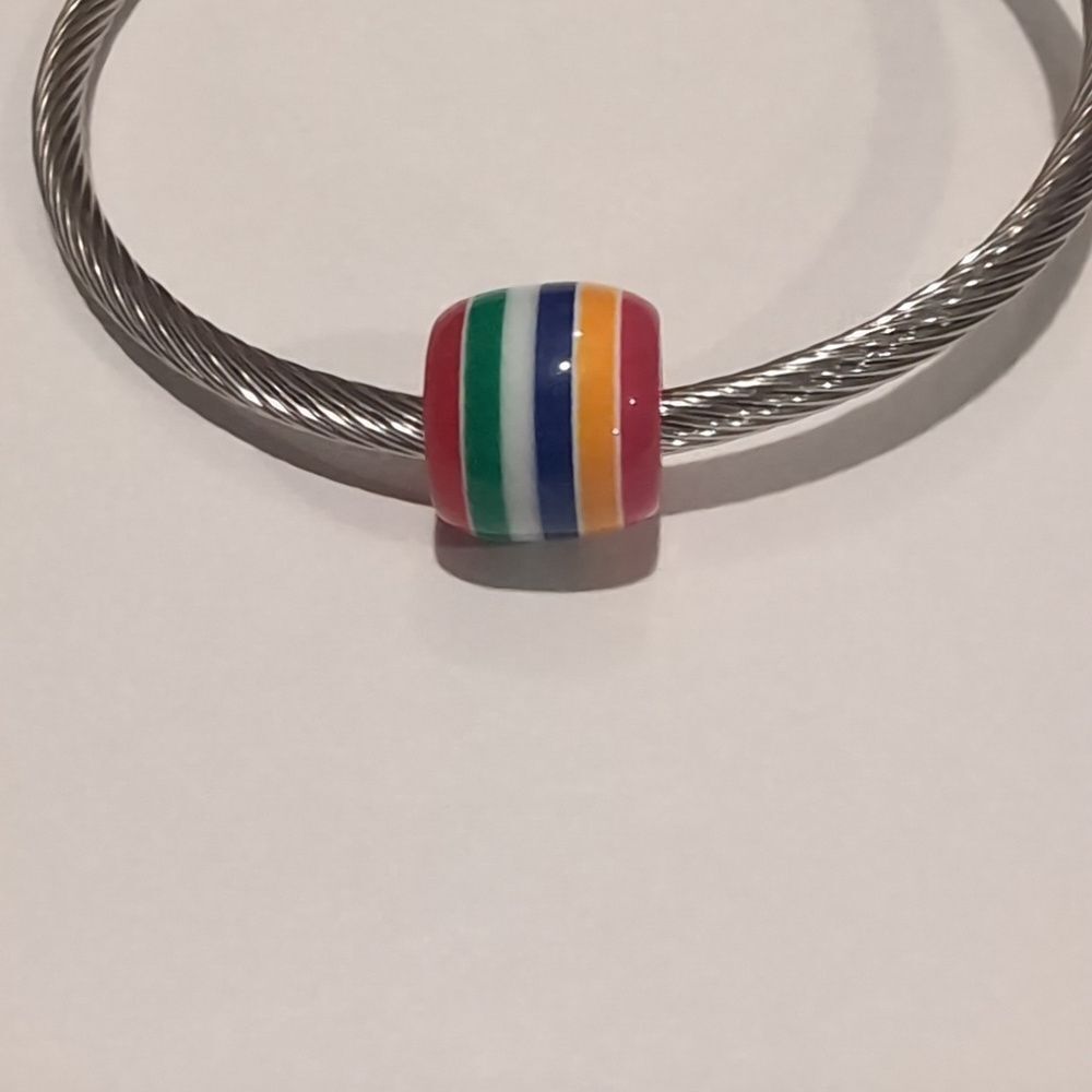 Rainbow Charm for Pandora‎ Style Bracelet